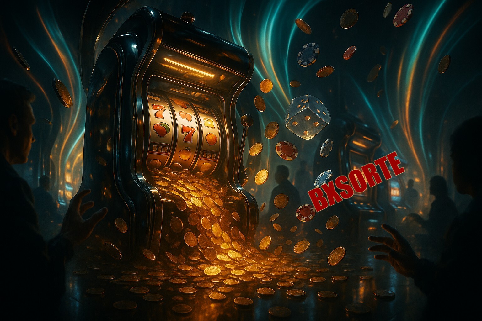 Diversos jogos de caça-níqueis